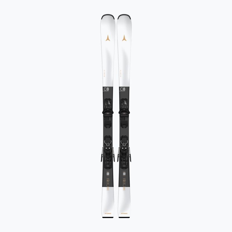Schiuri alpine pentru femei Atomic Cloud C8 + legături M10 GW white/black