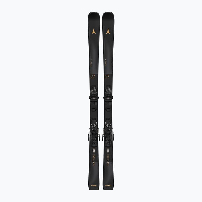 Schiuri de coborâre pentru femei Atomic Cloud C7 Black + legături M10 GW black