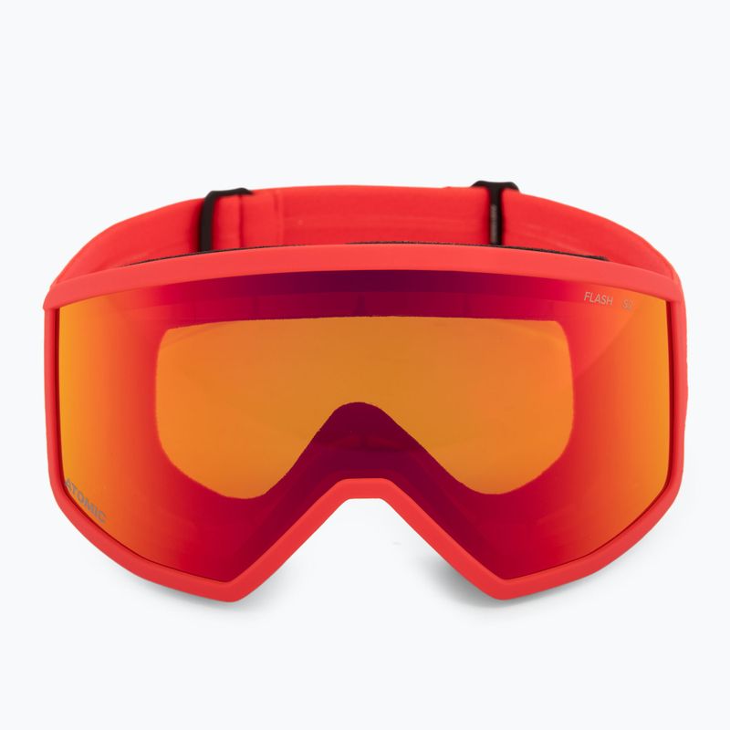 Ochelari de schi pentru copii Atomic Four Jr Flash red/red flash 2