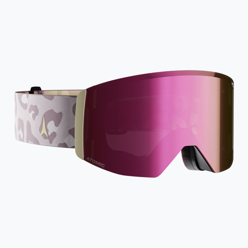 Ochelari de schi Atomic Four Q L Signature AE HD wild/concrete/pink copper hd