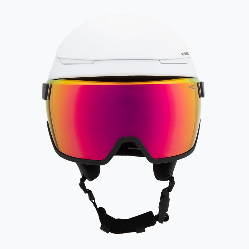 Cască de schi Atomic Revent GT Amid Visor HD white/black/red hd 2