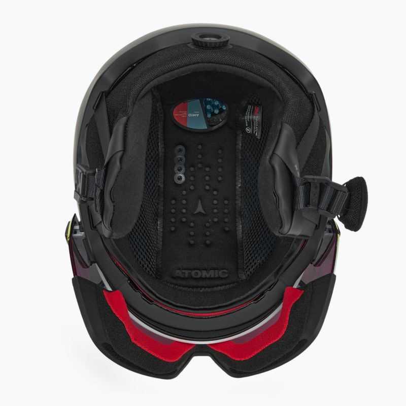 Cască de schi Atomic Revent GT Amid Visor HD white/black/red hd 5