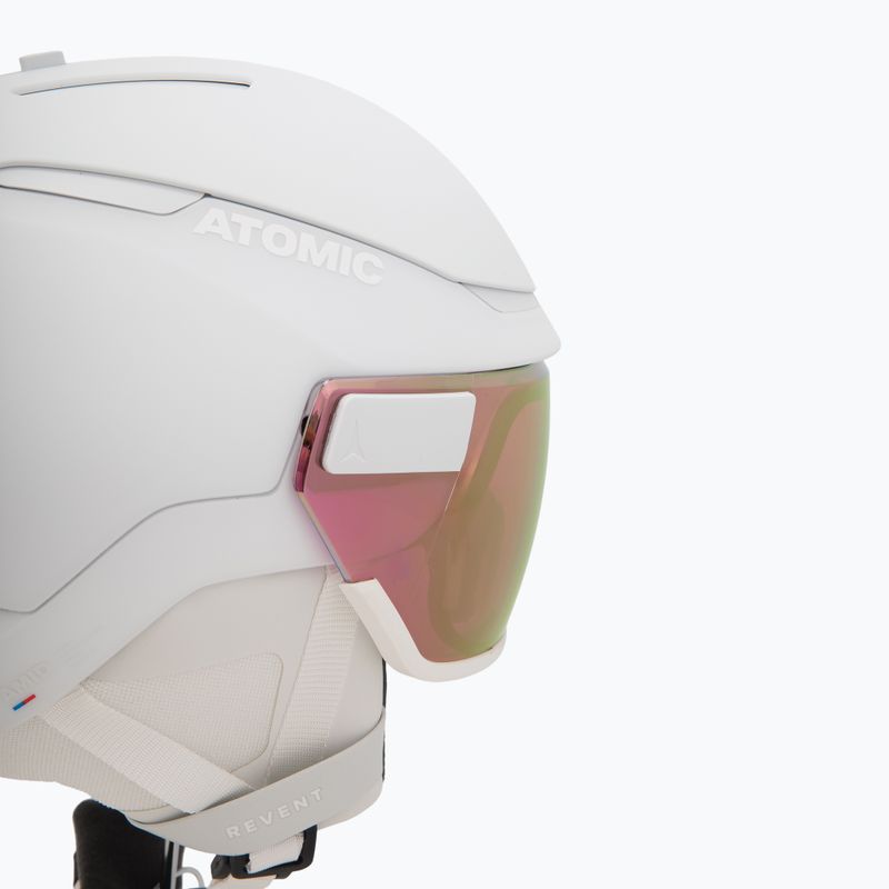 Cască de schi Atomic Revent GT Amid Visor HD white heather/pink chopper hd 9