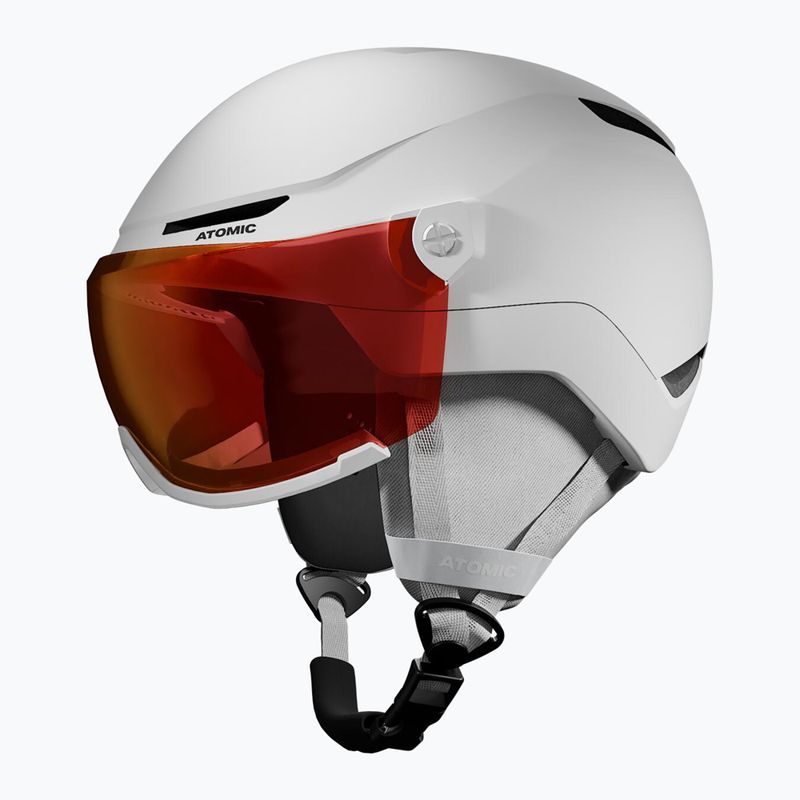 Cască de schi pentru copii Atomic Revent Visor Jr white heather/red flash 2