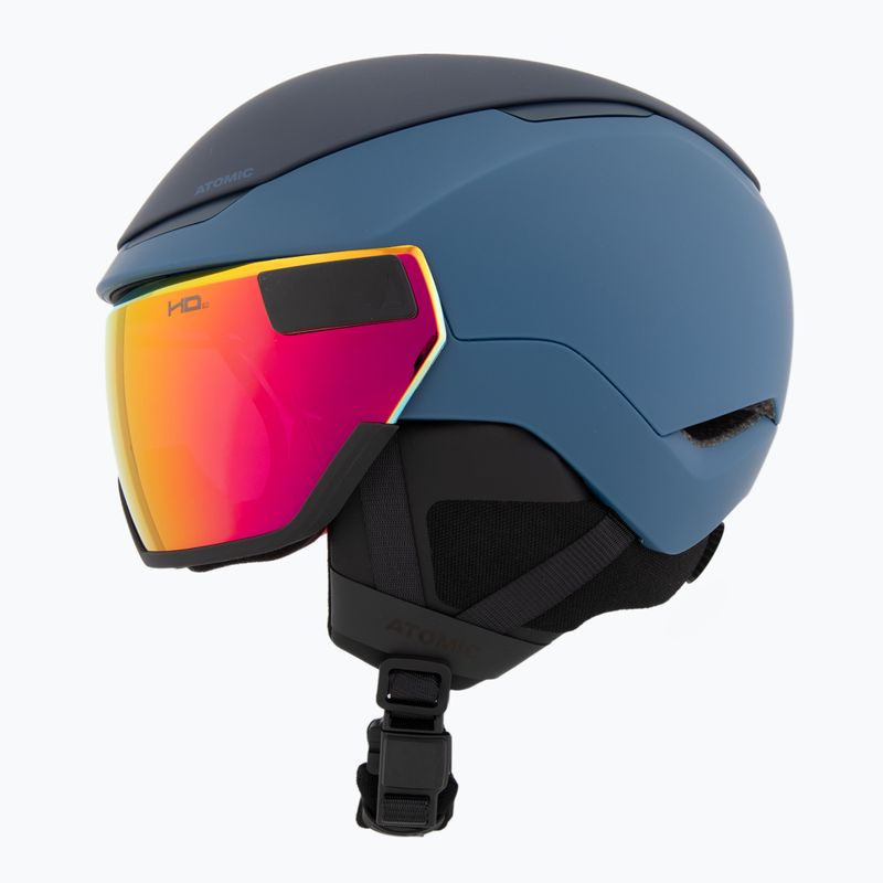 Cască de schi Atomic Revent GT Amid Visor HD deep ocean/red hd 3