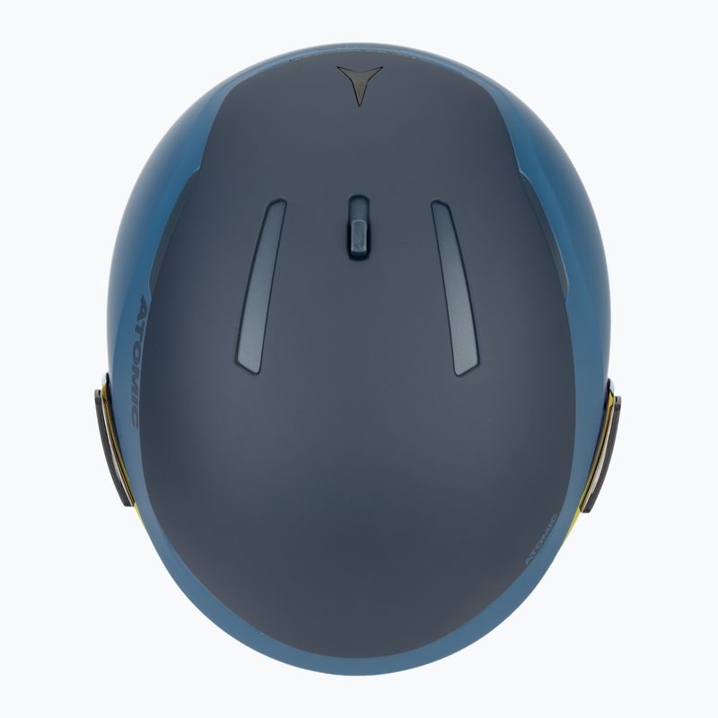 Cască de schi Atomic Revent GT Amid Visor HD deep ocean/red hd 6