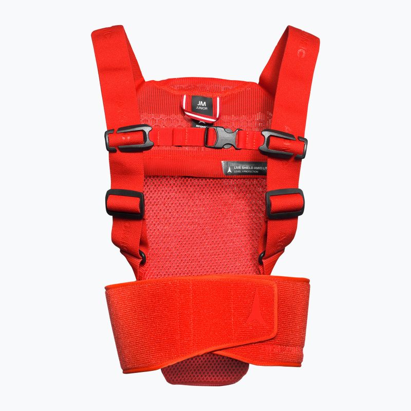 Protector de spate pentru copii Atomic Live Shield AMID Lite JR red