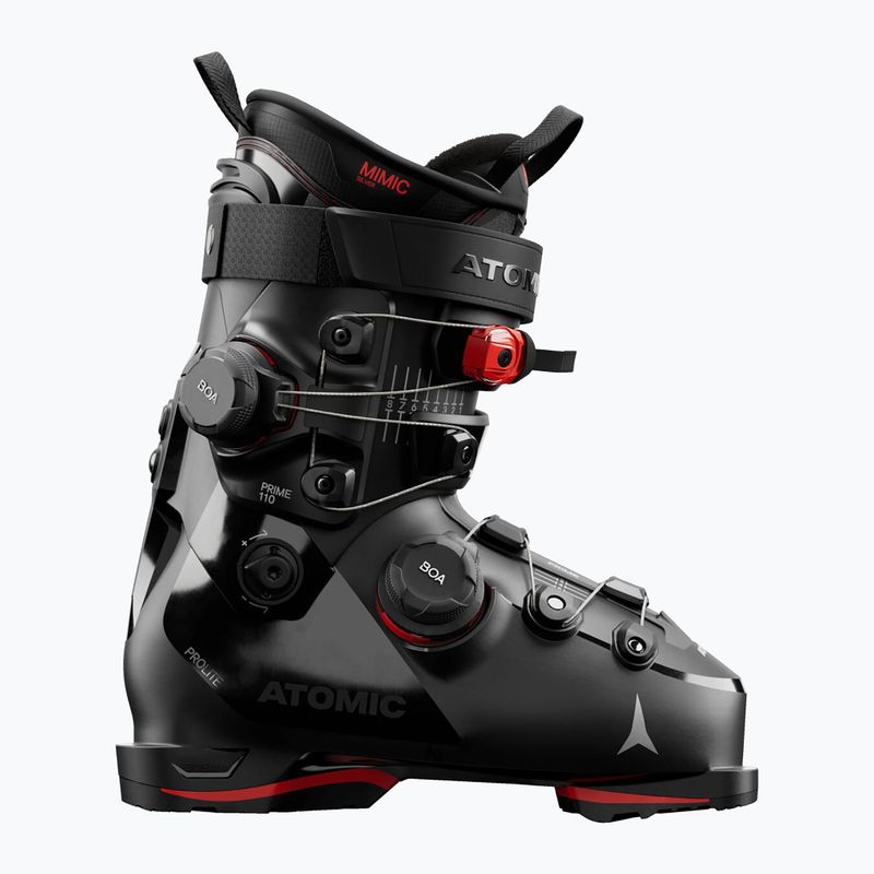 Încălțăminte de schi pentru bărbați Atomic Hawx Prime 110 S Dual Boa GW black/red