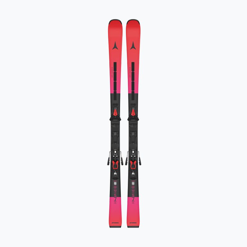 Schiuri de coborâre + legături Atomic Redster S9 Revoshock L + MI12 GW red tension/black