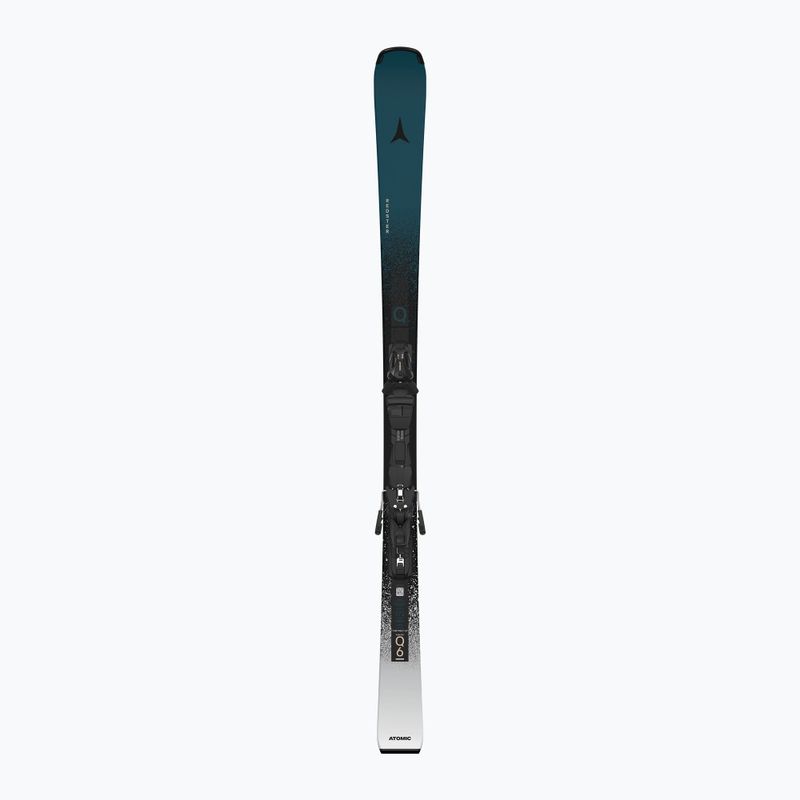 Schiuri de coborâre + legături Atomic Redster Q6 + MI12 GW dark slate/bright silver 2