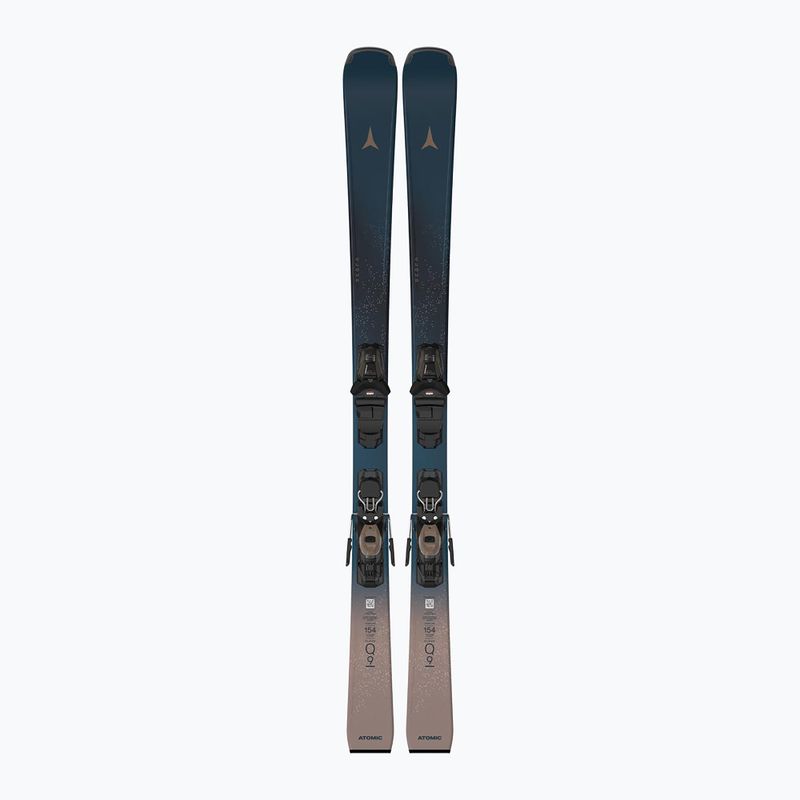 Schiuri de coborâre pentru femei + legături Atomic Cloud Q9 + M10 GW dark slate