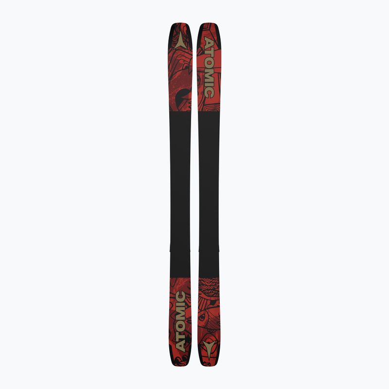 Schiuri de coborâre + legături Atomic Bent 100 + STR 12GW multicolor 2
