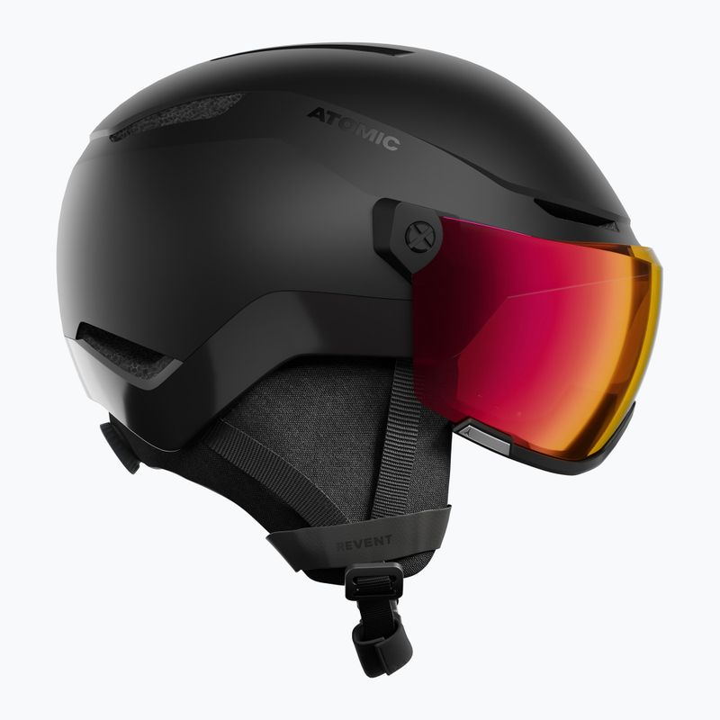 Cască de schi Atomic Revent Visor Photo black/red photo