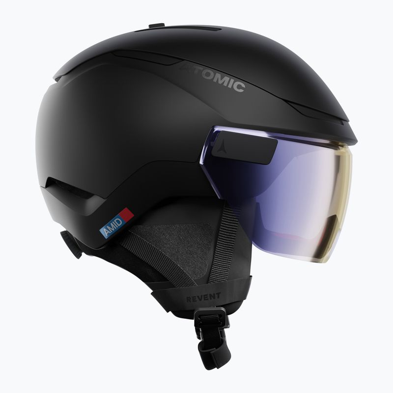 Cască de schi Atomic Revent GT Amid Visor HD S1 black/yellow blue hd
