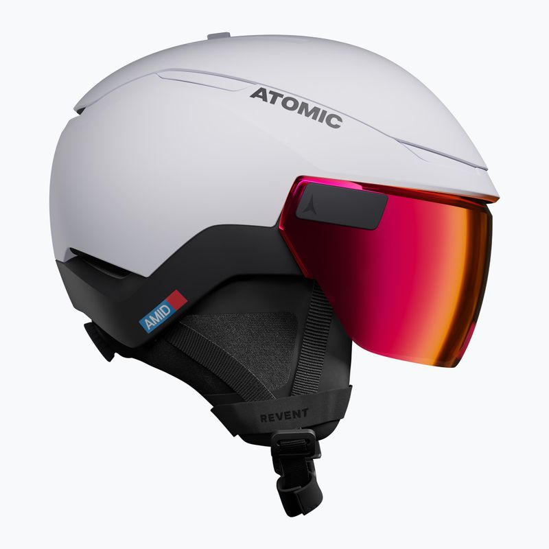 Cască de schi Atomic Revent GT Amid Visor HD S2 white/black/red hd