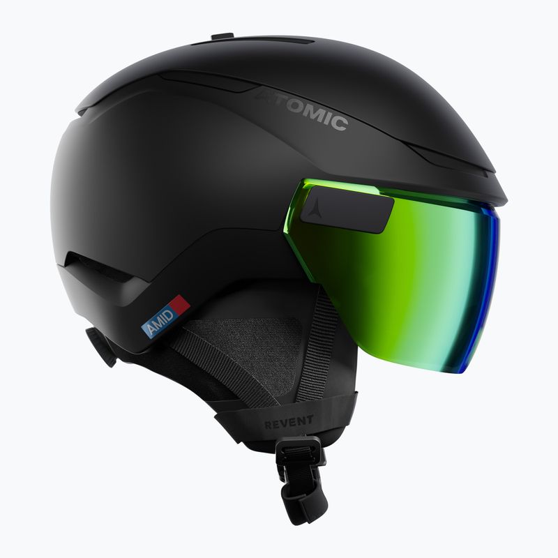 Cască de schi Atomic Revent GT Amid Visor HD black/green hd