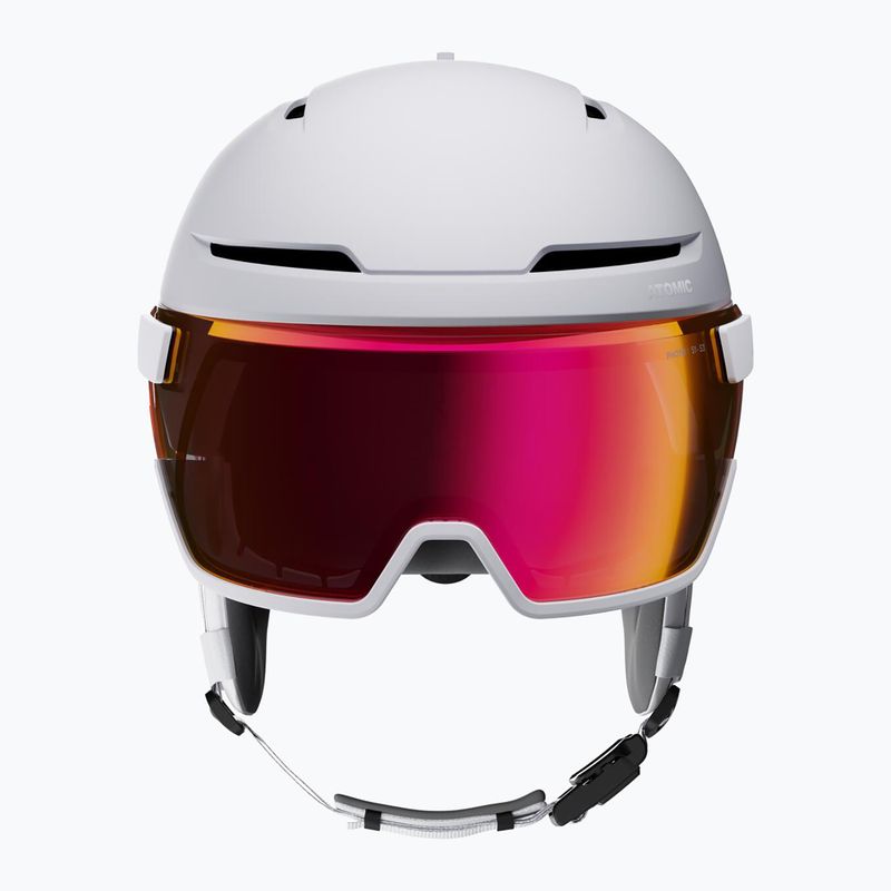 Cască de schi Atomic Savor GT Amid Visor Photo white heather/red photo 3