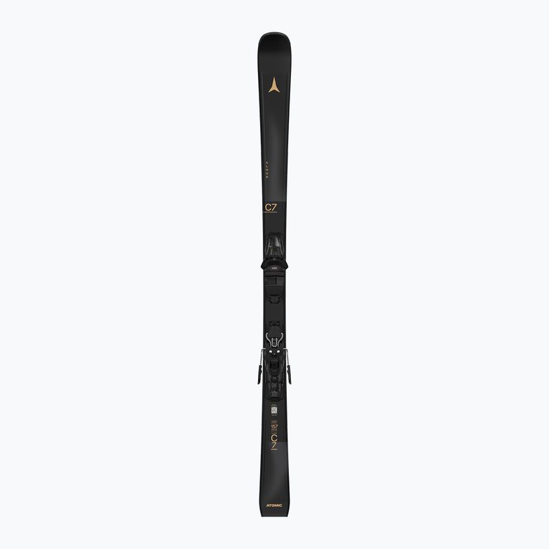 Schiuri de coborâre pentru femei + legături Atomic Cloud C7 Black + M10 GW black 2