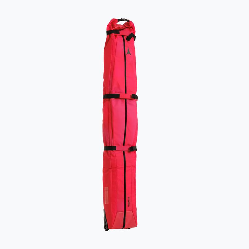 Husă pentru schiuri Atomic Double Ski Wheelie red tension