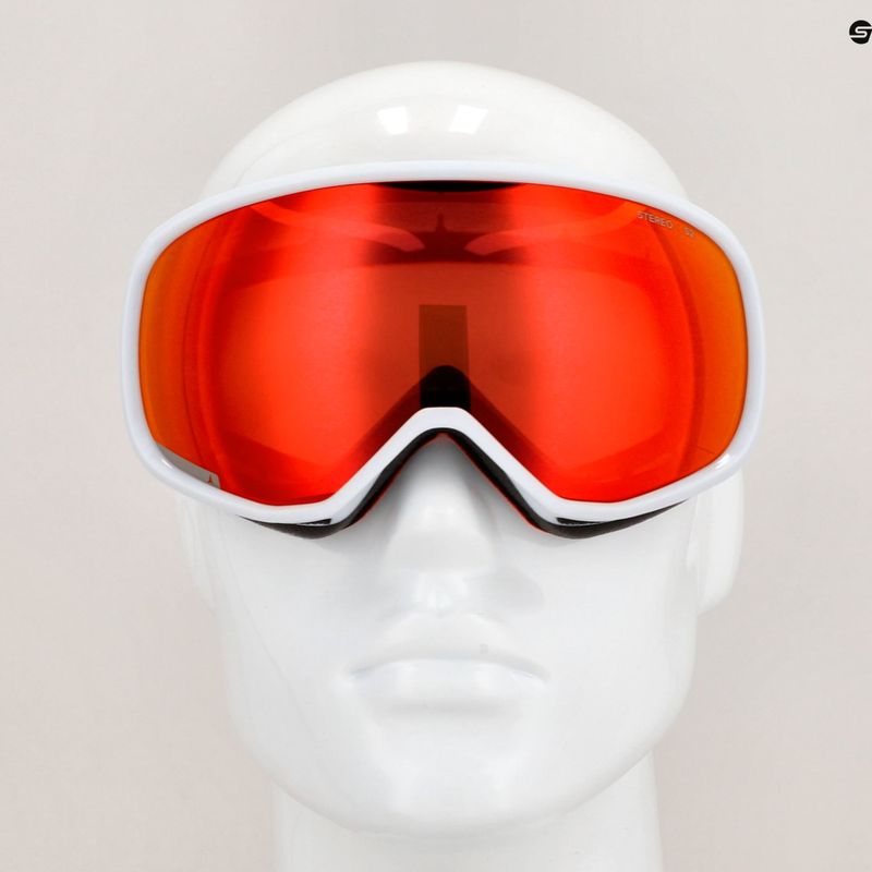 Ochelari de schi Atomic Revent Stereo gri deschis/roșu 9