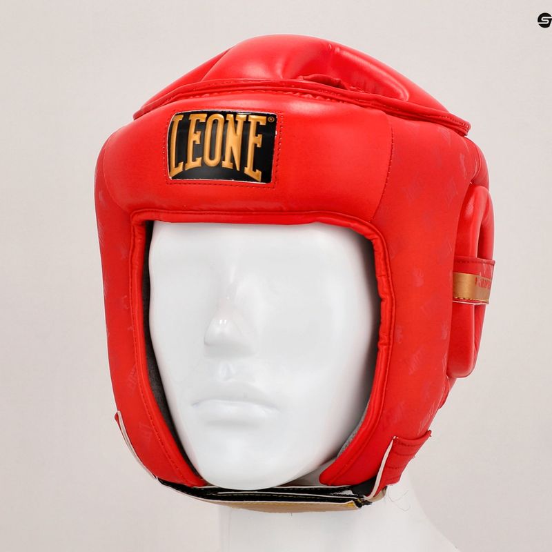 Cască de box Leone 1947 Cască de protecție Dna roșu CS444 15