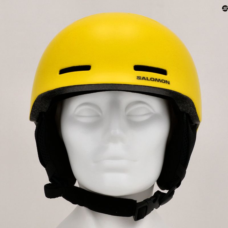 Cască de schi pentru copii Salomon Orka vibrant yellow