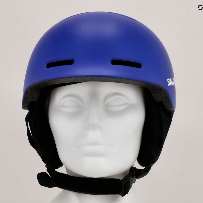 Cască de schi pentru copii Salomon Orka race blue