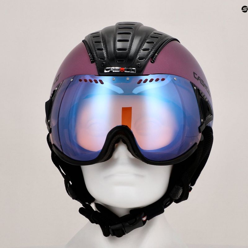 Cască de schi CASCO SP-2 Photomatic Visor CASCO SP-2 Photomatic Visor strustured celestial gradient mată 9