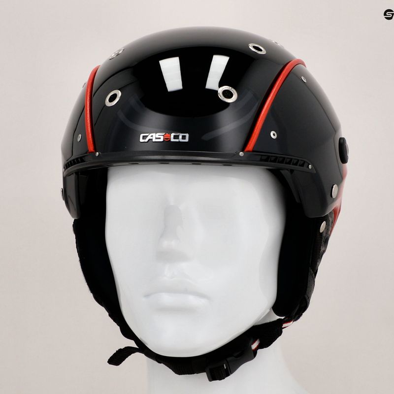 Casca de schi Casco SP-4.1 negru / roșu 6