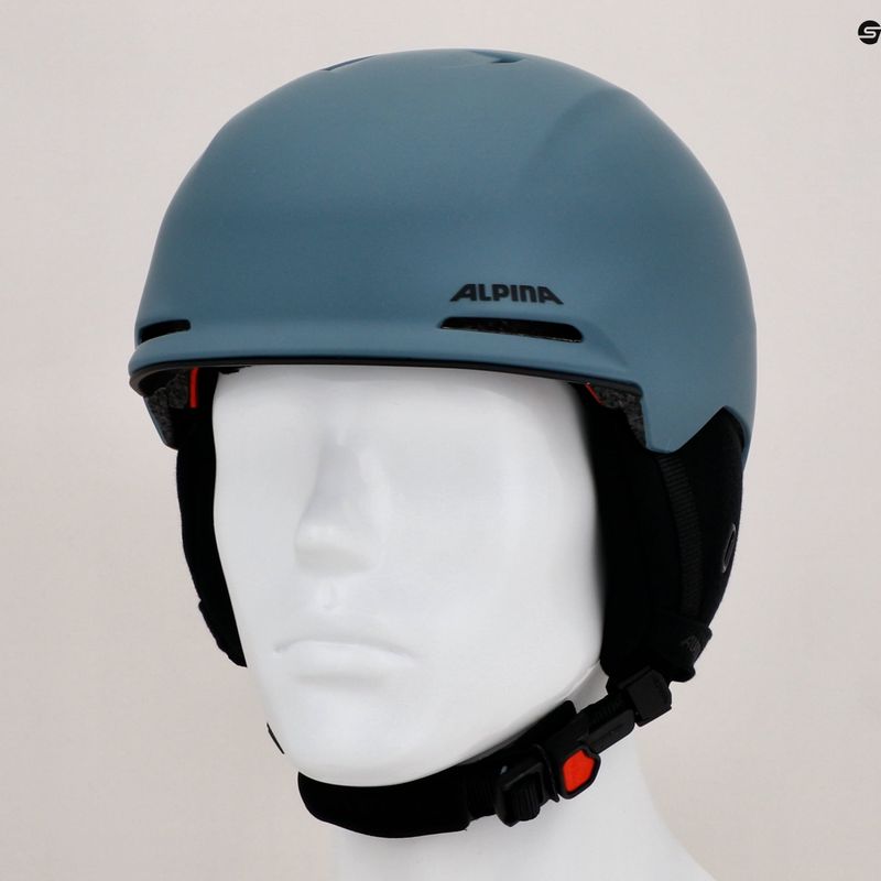 Cască de schi Alpina Brix dirt/blue matt Alpina Brix dirt/blue matt 10