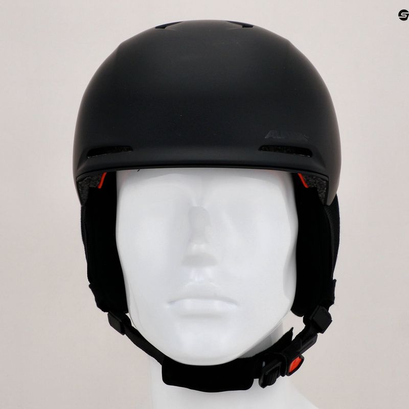 Cască de schi Alpina Brix negru mat 7
