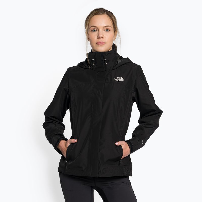 Jachetă de ploaie pentru femei The North Face Sangro negru NF00A3X6JK31