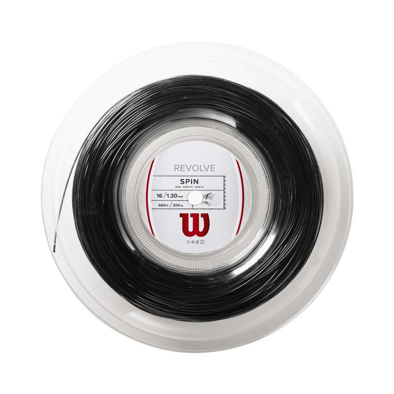 Wilson Revolve 16 200M Coardă de tenis negru RWRZ906800
