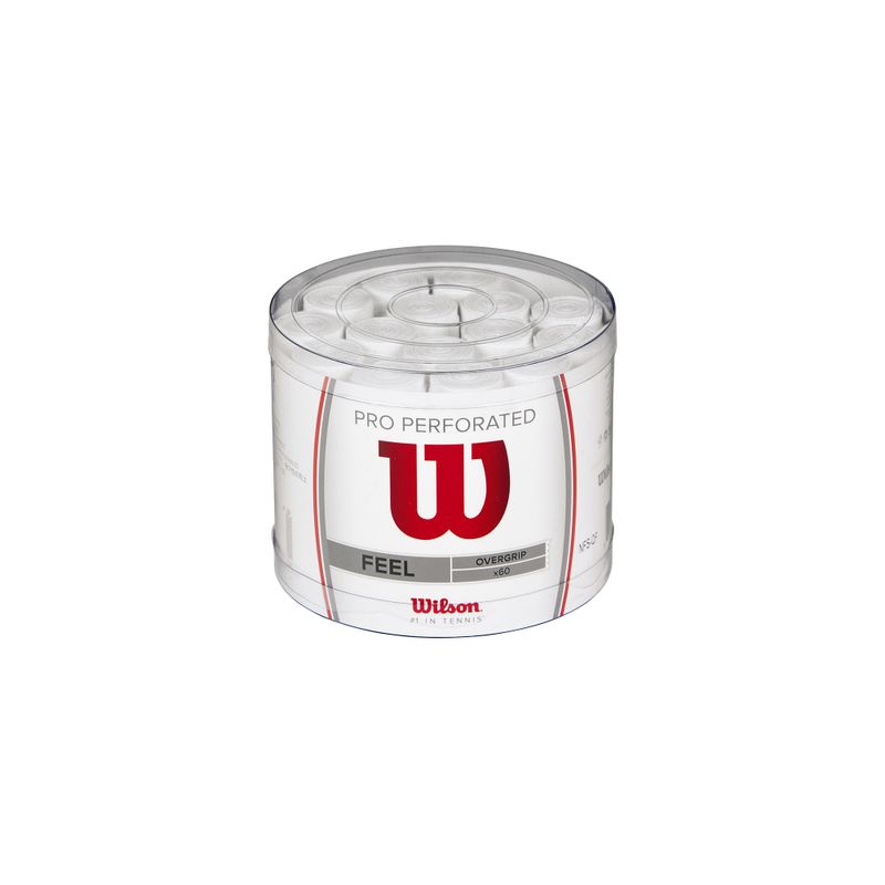 Wilson Pro Pro Og Perf Bucket Tenis Wraps 60 buc alb WRZ4008WH