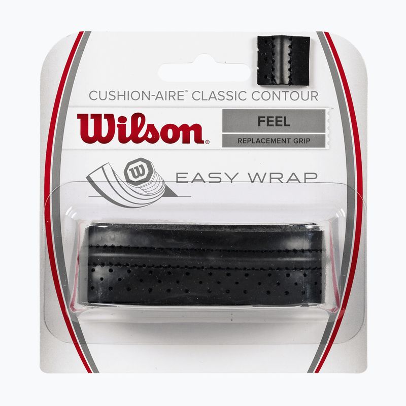 Înveliș de tenis Wilson Cushion Aire Classic Contour Grip black