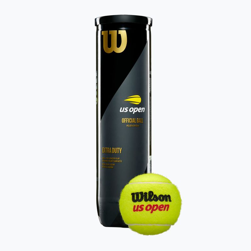Mingi de tenis Wilson US Open XD 4 buc. yellow