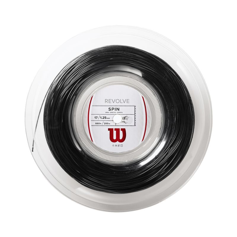 Wilson Revolve 17 200M Coarde de tenis negru WRZ906900