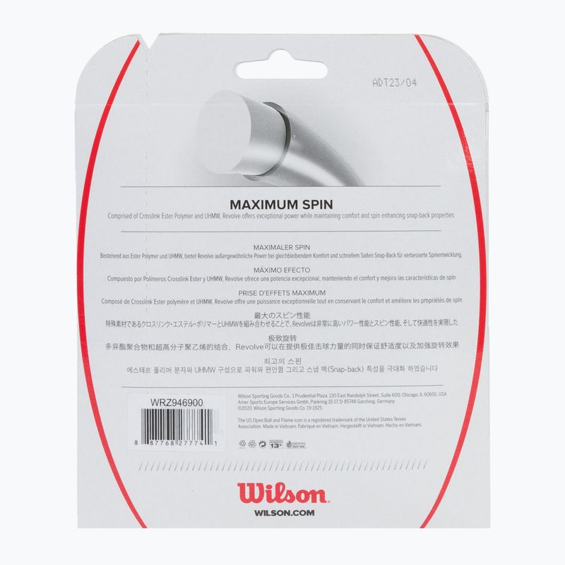 Husă de tenis Wilson Revolve 17 negru WRZ946900+ 2