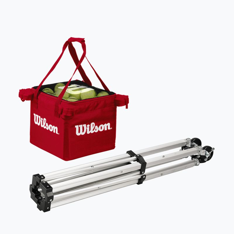 Wilson Tennis Teaching Cart 150 Red WRZ541000 8