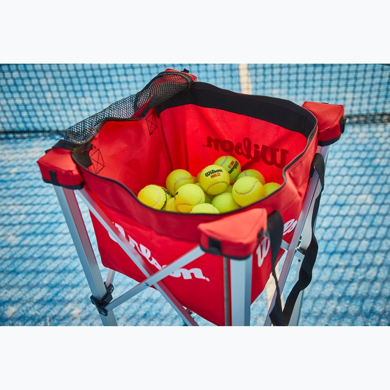 Geantă pentru mingi de tenis Wilson Teaching Cart Bag red 6