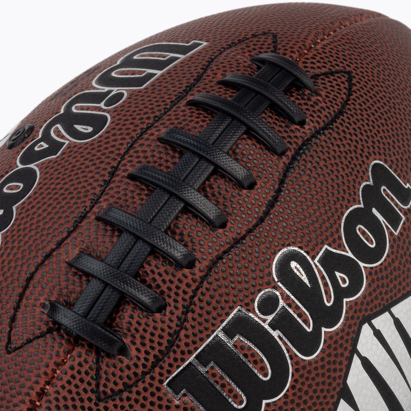 Wilson MVP Official Football Brown WTF1411XB 3