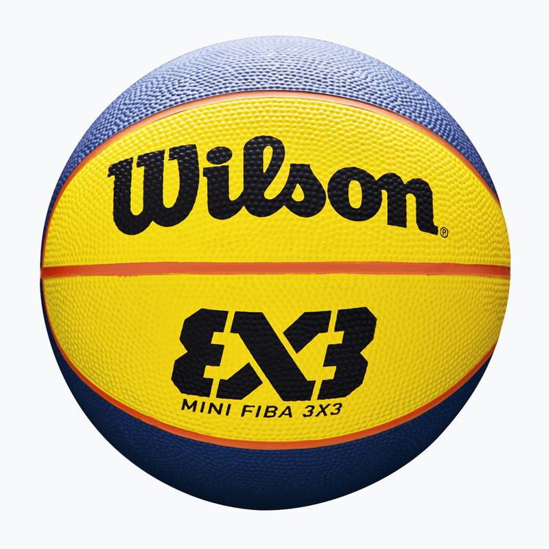 Wilson Fiba 3X3 Mini baschet de cauciuc WTB1733XB mărimea 3