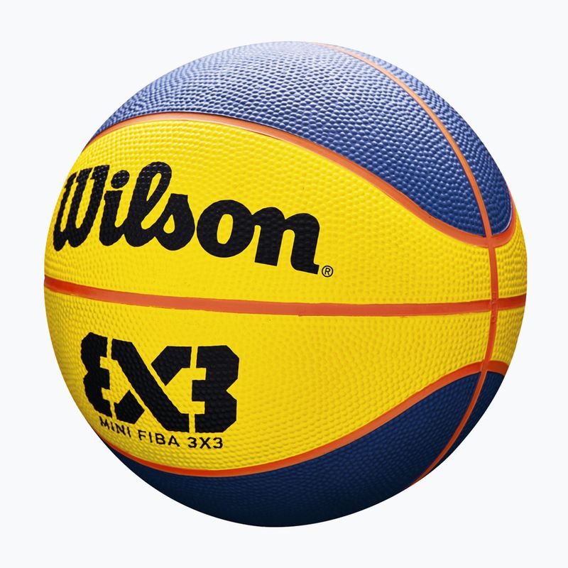 Wilson Fiba 3X3 Mini baschet de cauciuc WTB1733XB mărimea 3