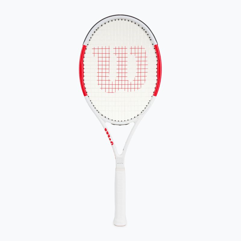 Rachetă de tenis Wilson Six.One Team 95 Cvr roșu și alb WRT73640U