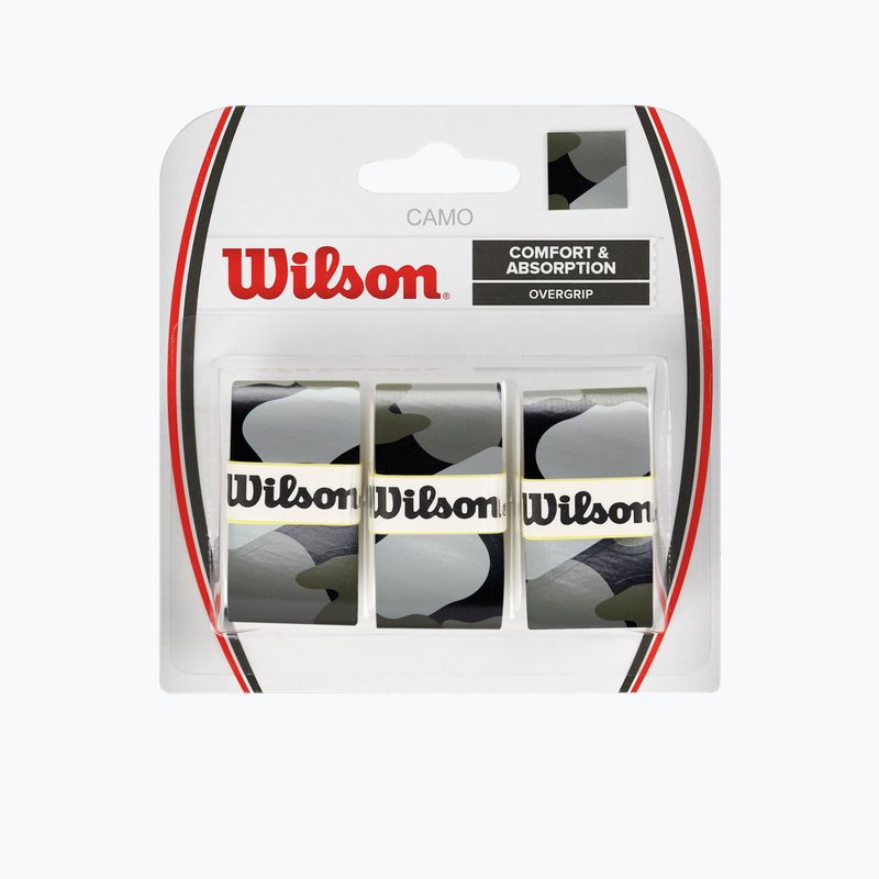 Wilson Camo Tennis Overgrip 3 buc negru WRZ470830 2