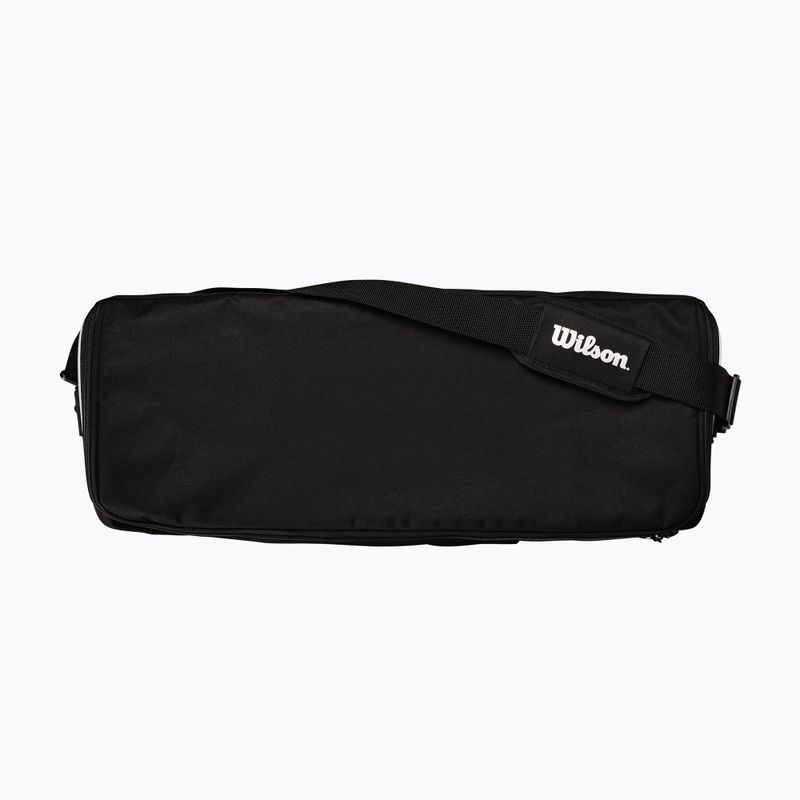 Geantă pentru mingi de baschet Wilson Travel Basket 6 Ball black/silver 2