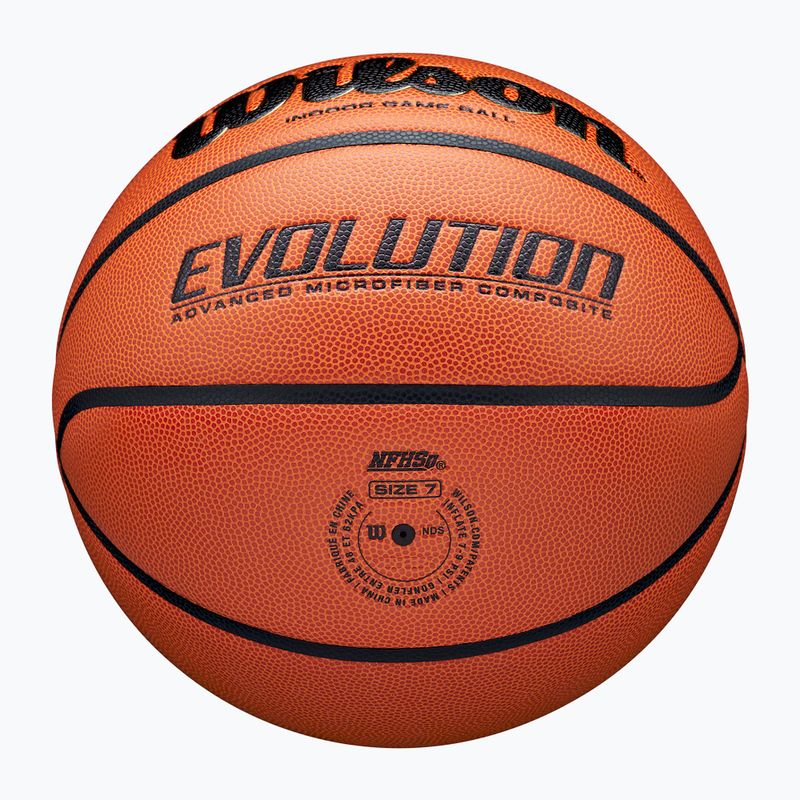 Minge de baschet Wilson Evolution brown mărime 7 4
