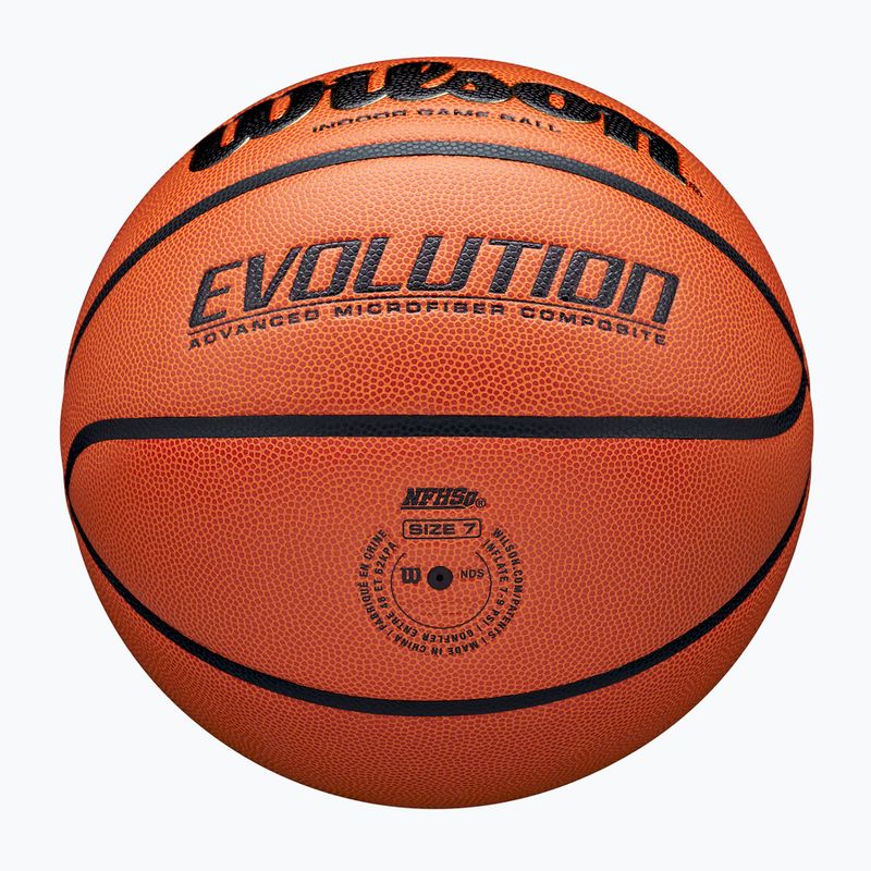 Minge de baschet Wilson Evolution brown mărime 6 5