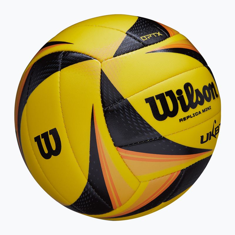 Minge de volei de plajă Wilson OPTX AVP Mini yellow 2