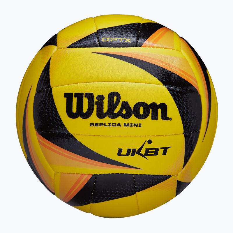 Minge de volei de plajă Wilson OPTX AVP Mini yellow 4